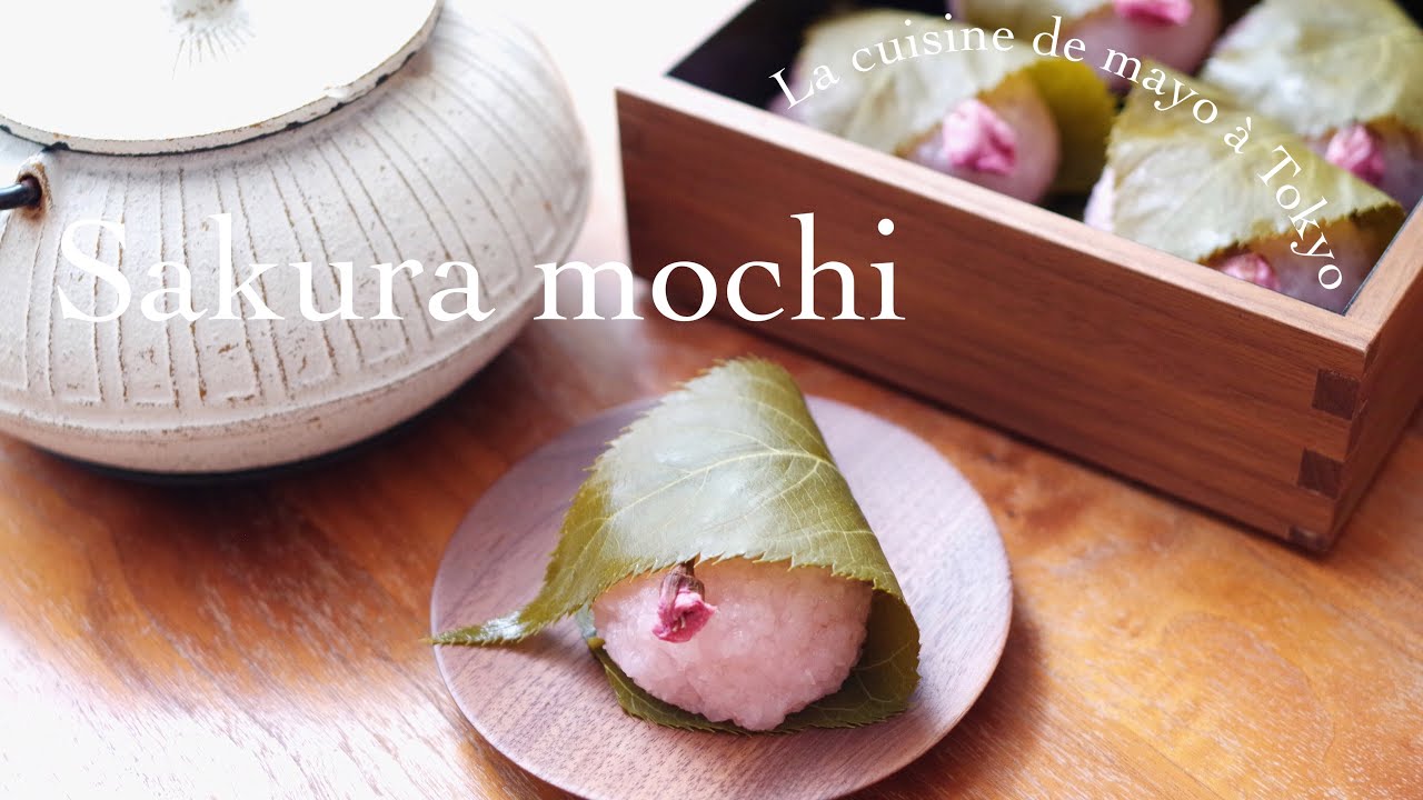 Recette de Sakura Mochi/ pâtisserie japonaise