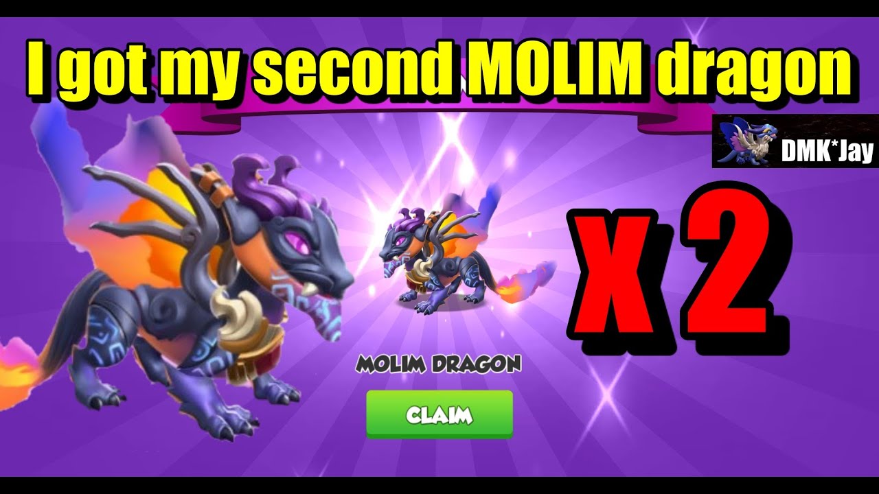 I got my second MOLIM dragon - Dragon Mania Legends - (DMK*Jay) 드래곤 매니아 레전드