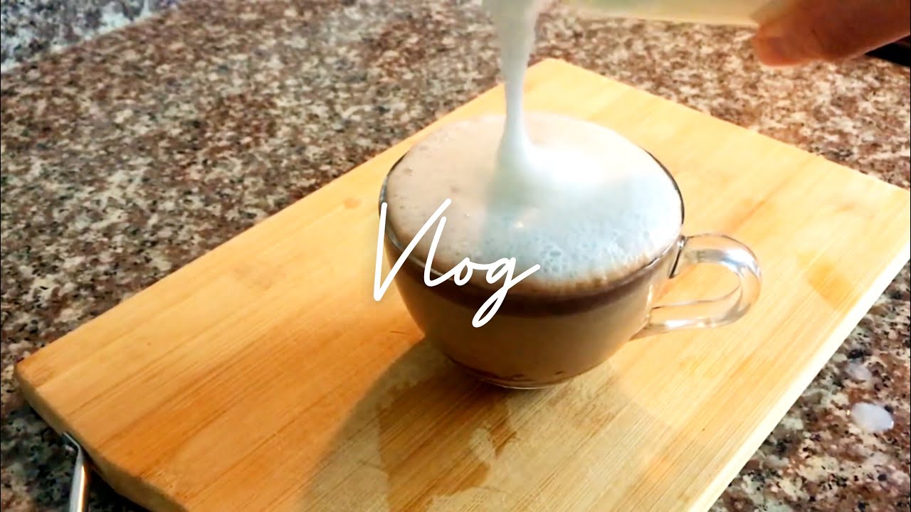 GÜNLÜK VLOG | sebzeli omlet, kahve, ders çalışma, ananaslı tatlı,  | Sessiz Vlog