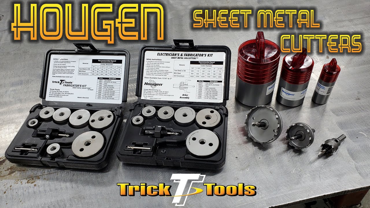 Hougen Sheet Metal Holcutters - Trick-Tools.com