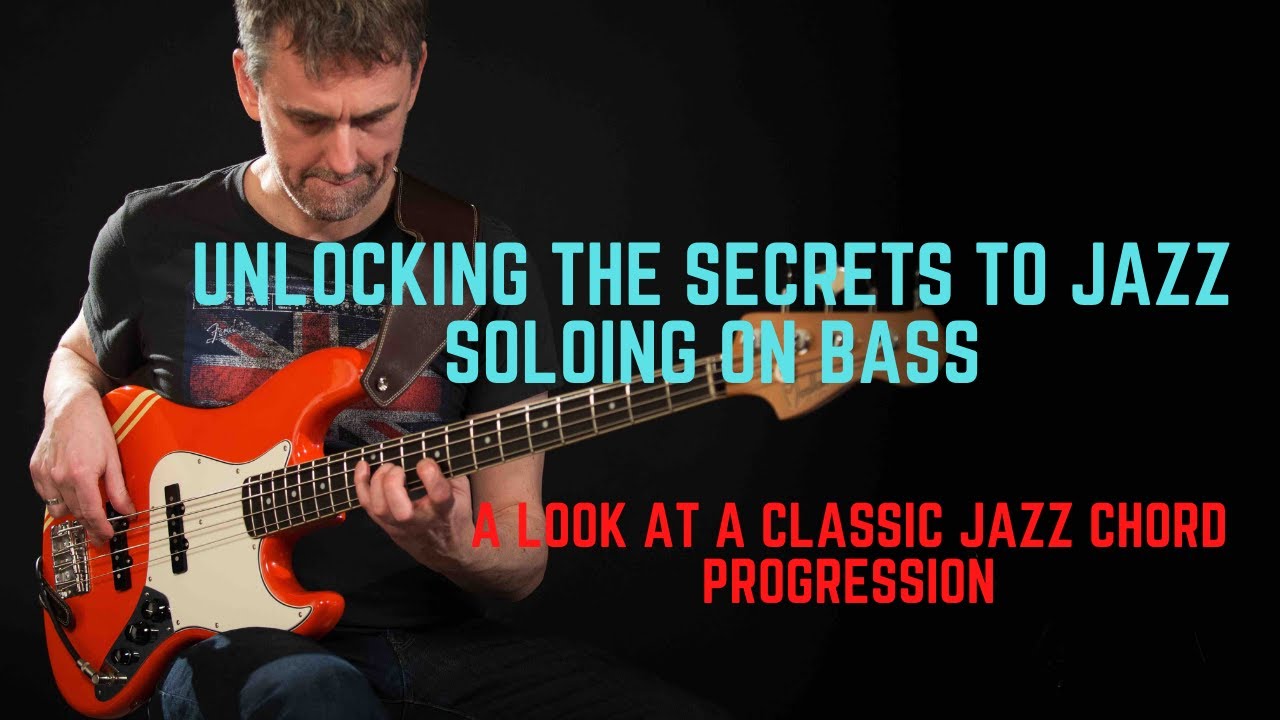 Unlocking the Secrets to Soloing on Bass:  Classic Jazz Chord progression with Rufus Philpot.