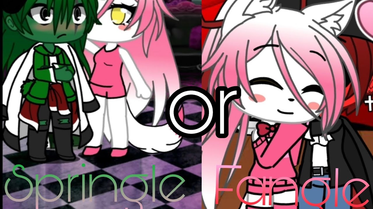 Springle or Fangle?||Gacha Life||Mini Video||Part 1||Fnaf||Made by FlameWildClaw🔥