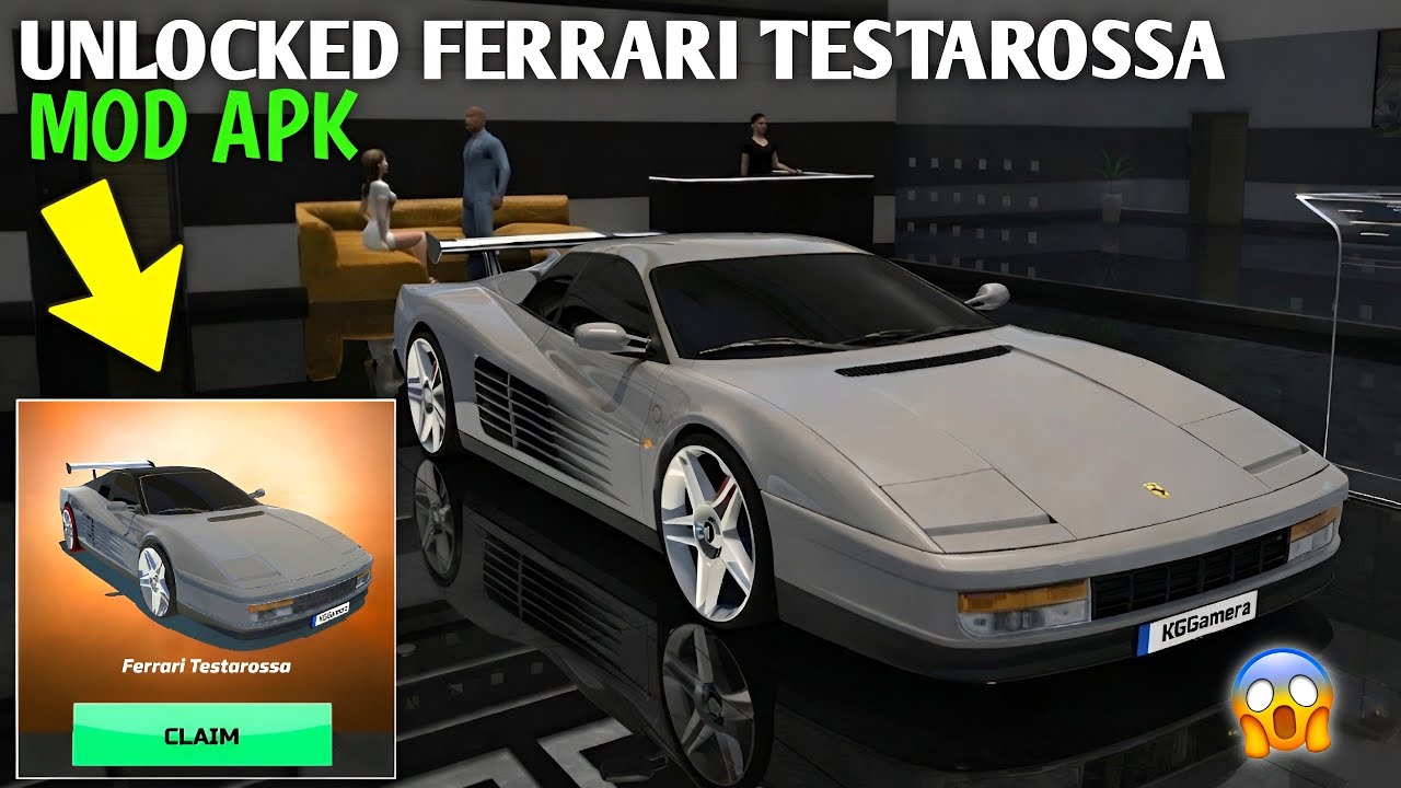 😱How To Unlock Ferrari Testarossa in Car Simulator 2 New Update 