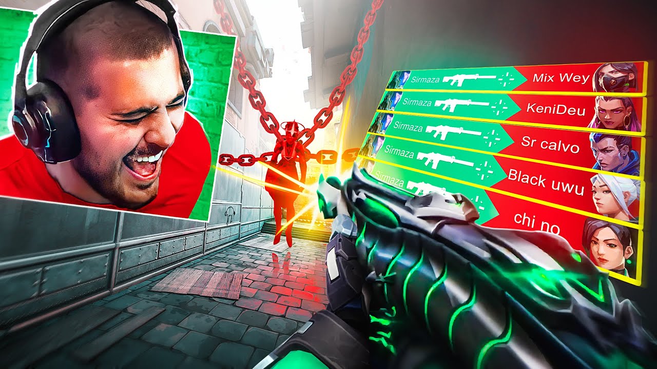 JUEGO la MEJOR PARTIDA de mi VIDA en VALORANT | Sirmaza