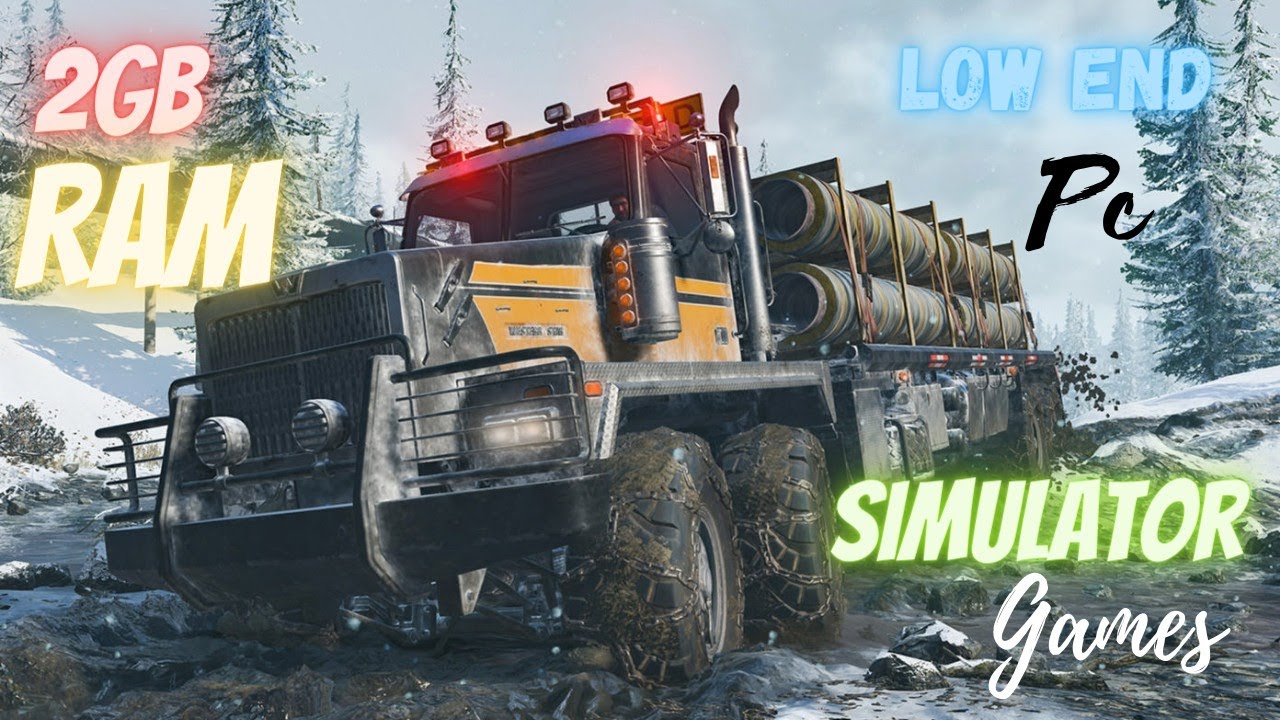 Best 5 Simulator Games PC Tamil | 2GB Ram / Govt Laptop | Low End PC Simulator Games