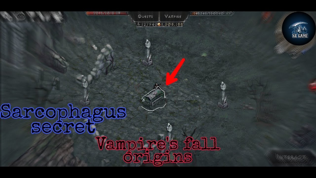 Vampire's fall: origins - Sarcophagus Secret