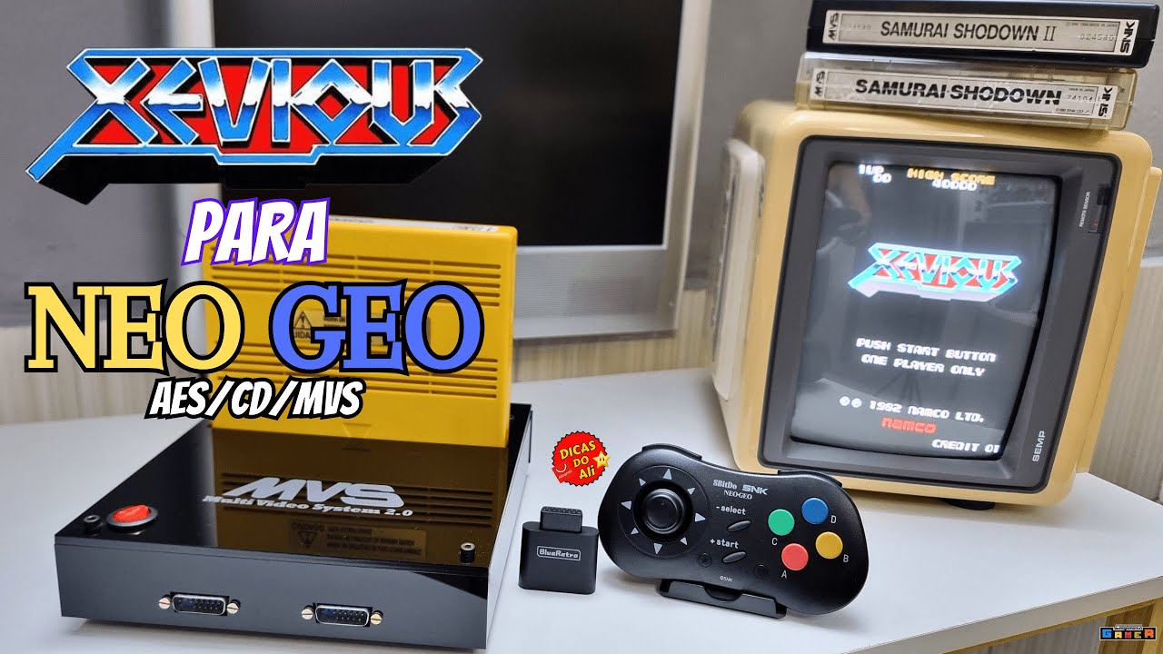 Xevious para Neo Geo MVS