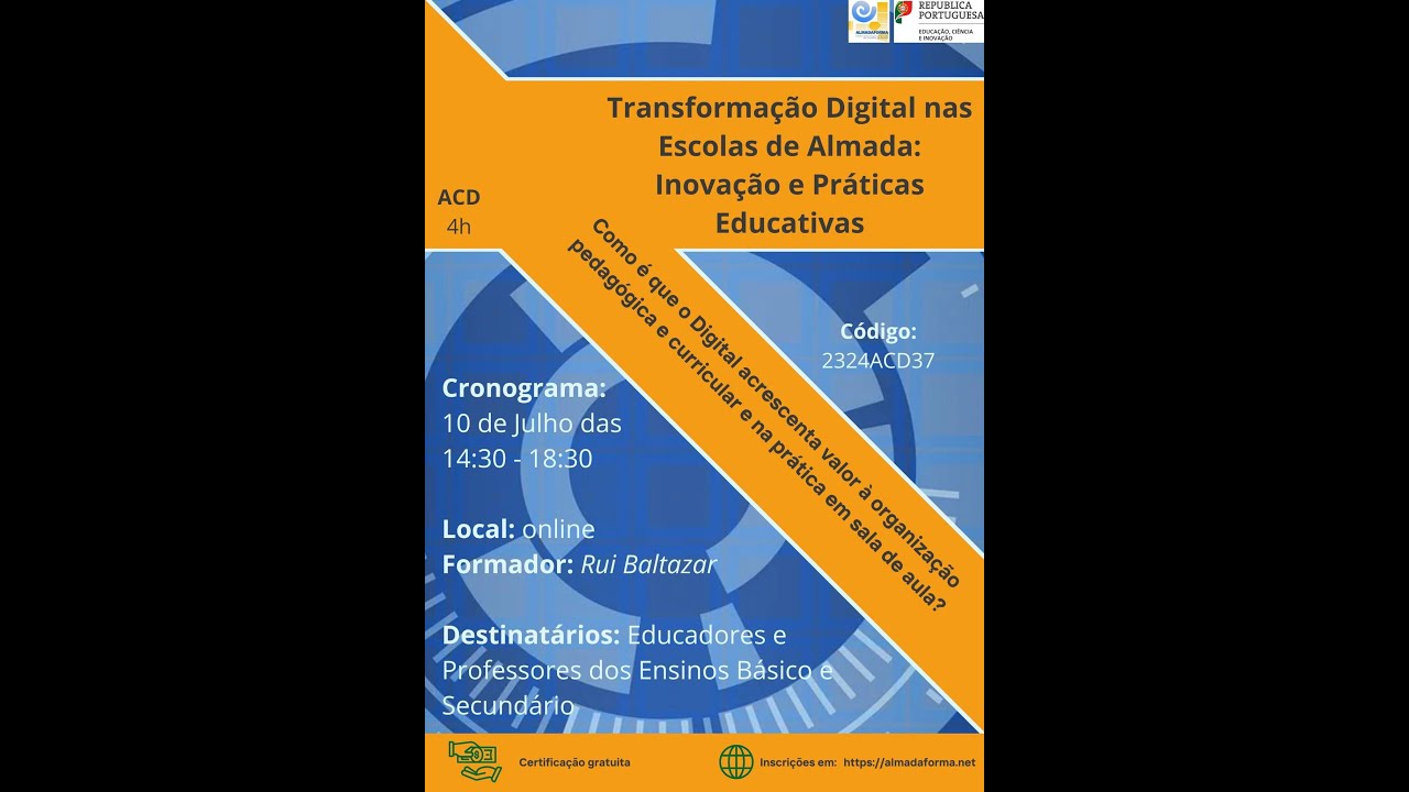ACD Transformação Digital nas Escolas de Almada: Inovação e Práticas Educativas