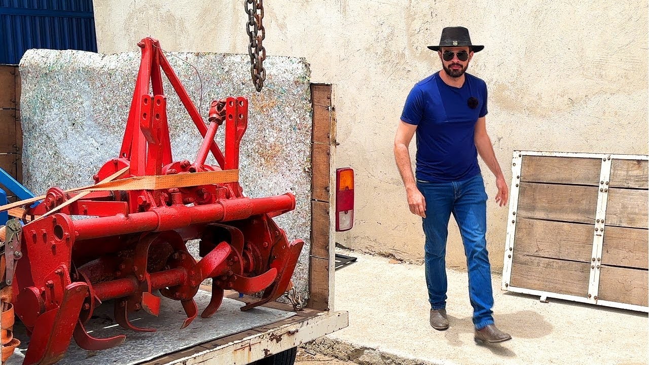 FUI NA FAZENDA CARNAÚBA OLHAR IMPLEMENTOS A VENDA: O que trouxe para o meu Agrale 4100?