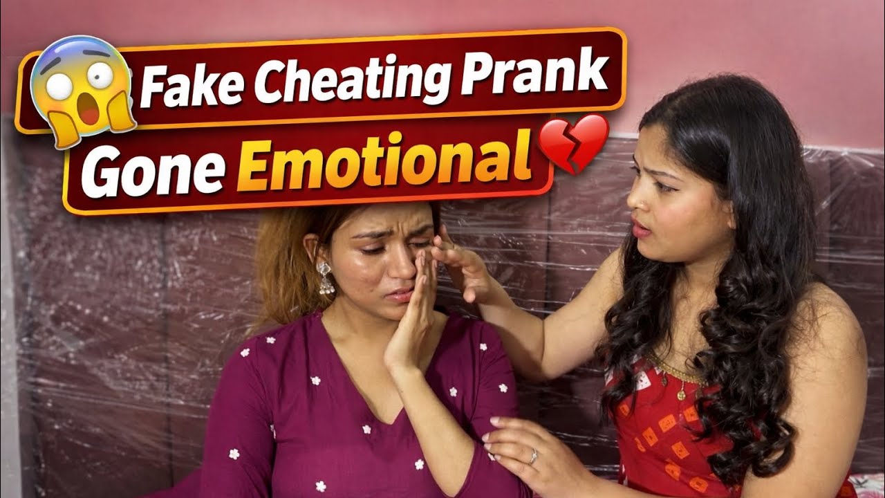 Cheating Ka Ilzaam Lagaya… Aur vo Rone Lagi 💔#prank #dailyvlog #viral #vlog 