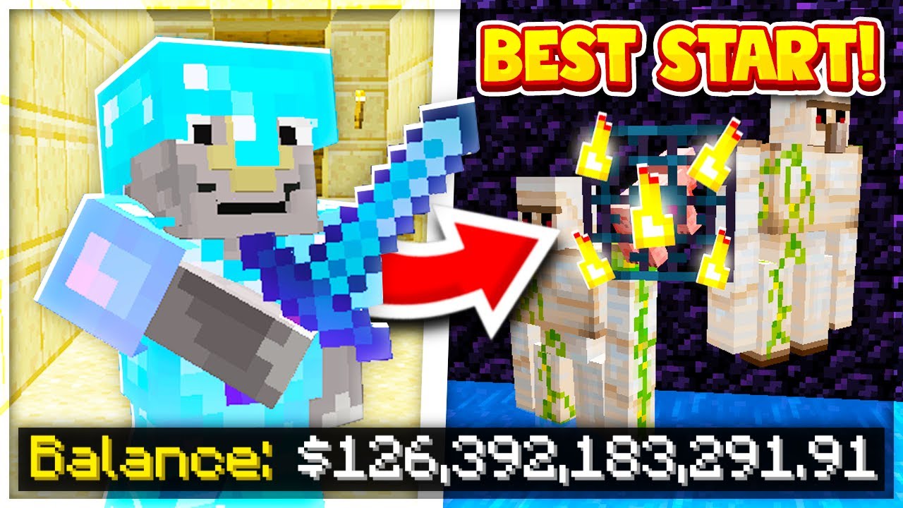 HOW TO START MINECRAFT FACTIONS! *BEST START* Minecadia Factions!