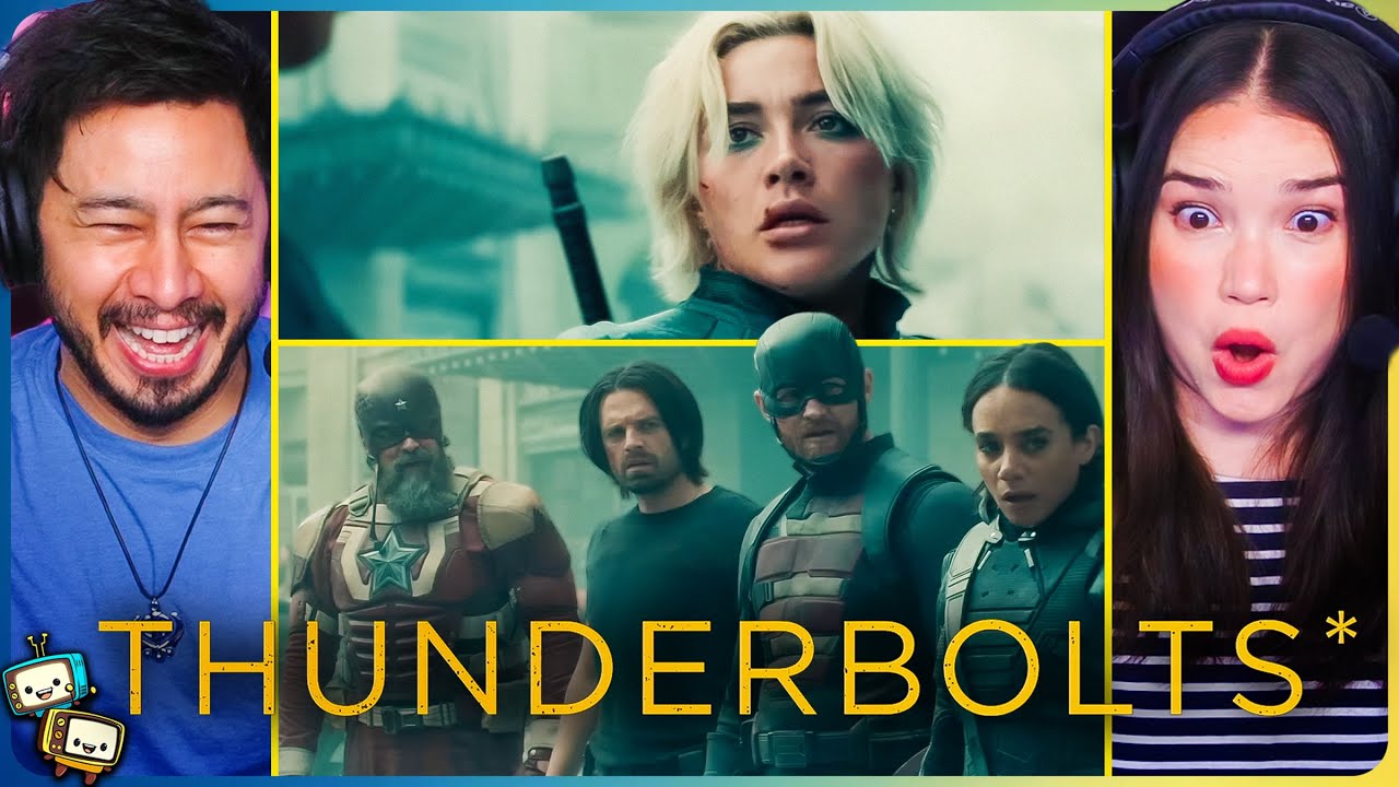 THUNDERBOLTS* D23 Brazil Special Look Trailer 2 REACTION| Florence Pugh, Sebastian Stan w/ Jaby Koay