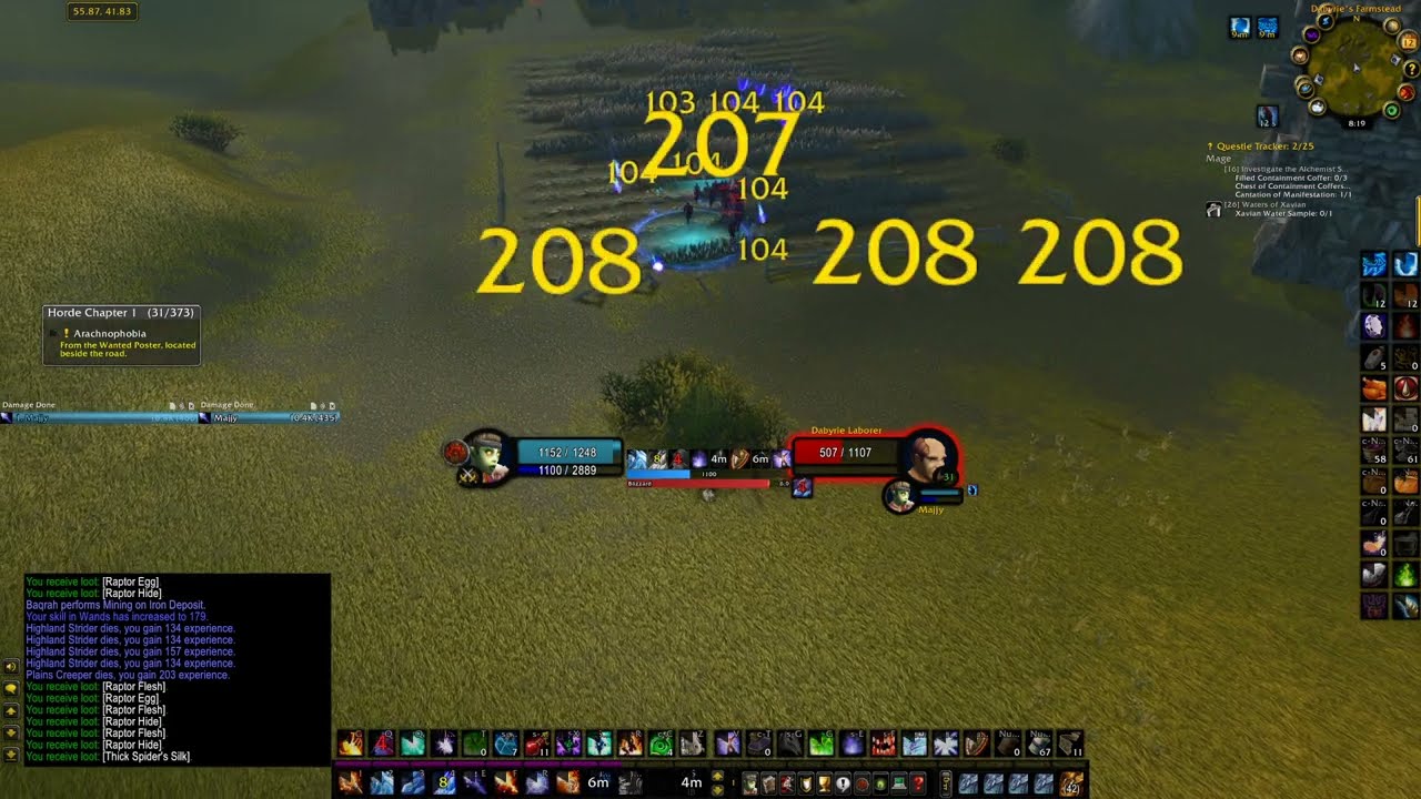 Classic Wotlk: Mage AOE leveling 30-37 (Horde)