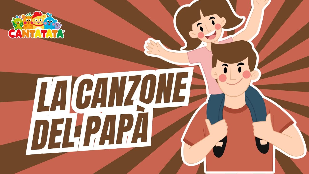 La Canzone della Festa Del Papà | Canzoni Educative Per Bambini | CantaTata 👨‍👧‍👦🎶