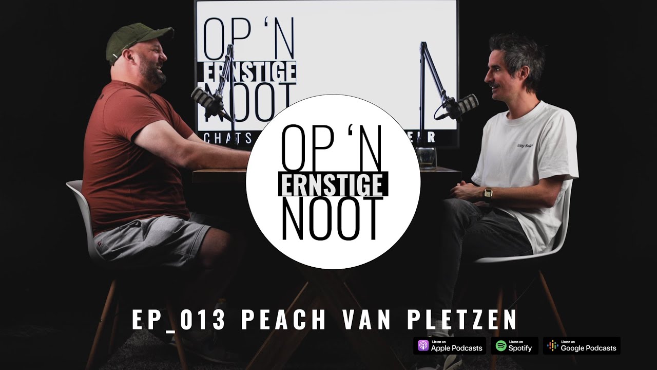 Op 'n Ernstige noot 013: Peach van Pletzen
