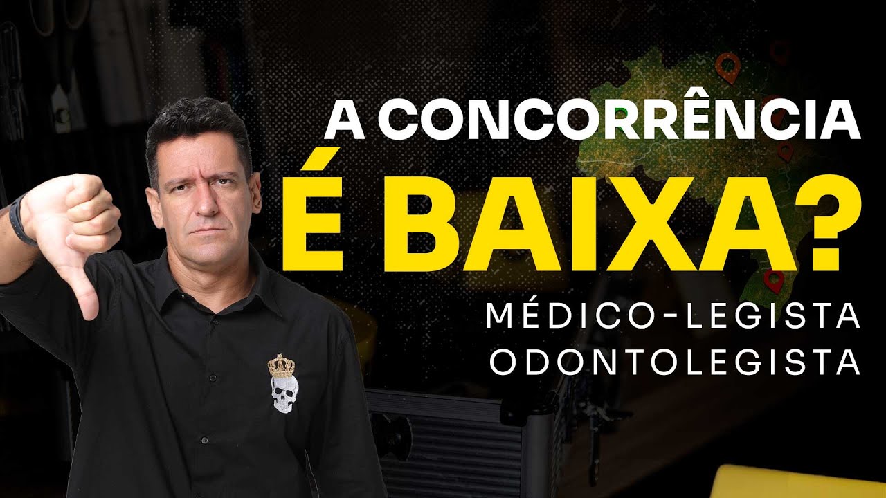 O Concurso para m&eacute;dico-legista e odontolegista &eacute; concorrido?