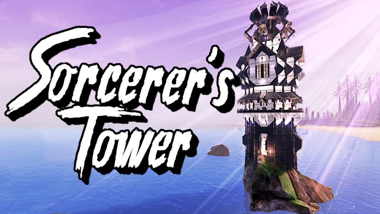 Conan Exiles: SORCERER'S TOWER - Speed Build | Age of Sorcery