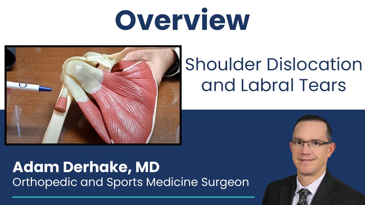 Shoulder Dislocations and Labral Repair of the Shoulder: Overview