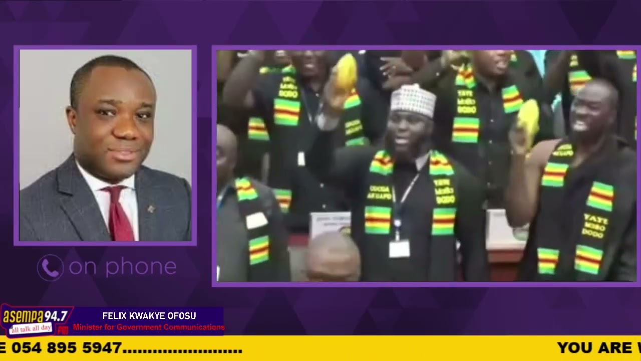The Minority can choose to wear blue attire that won’t change Pres Mahama’s words in the SONA-Felix