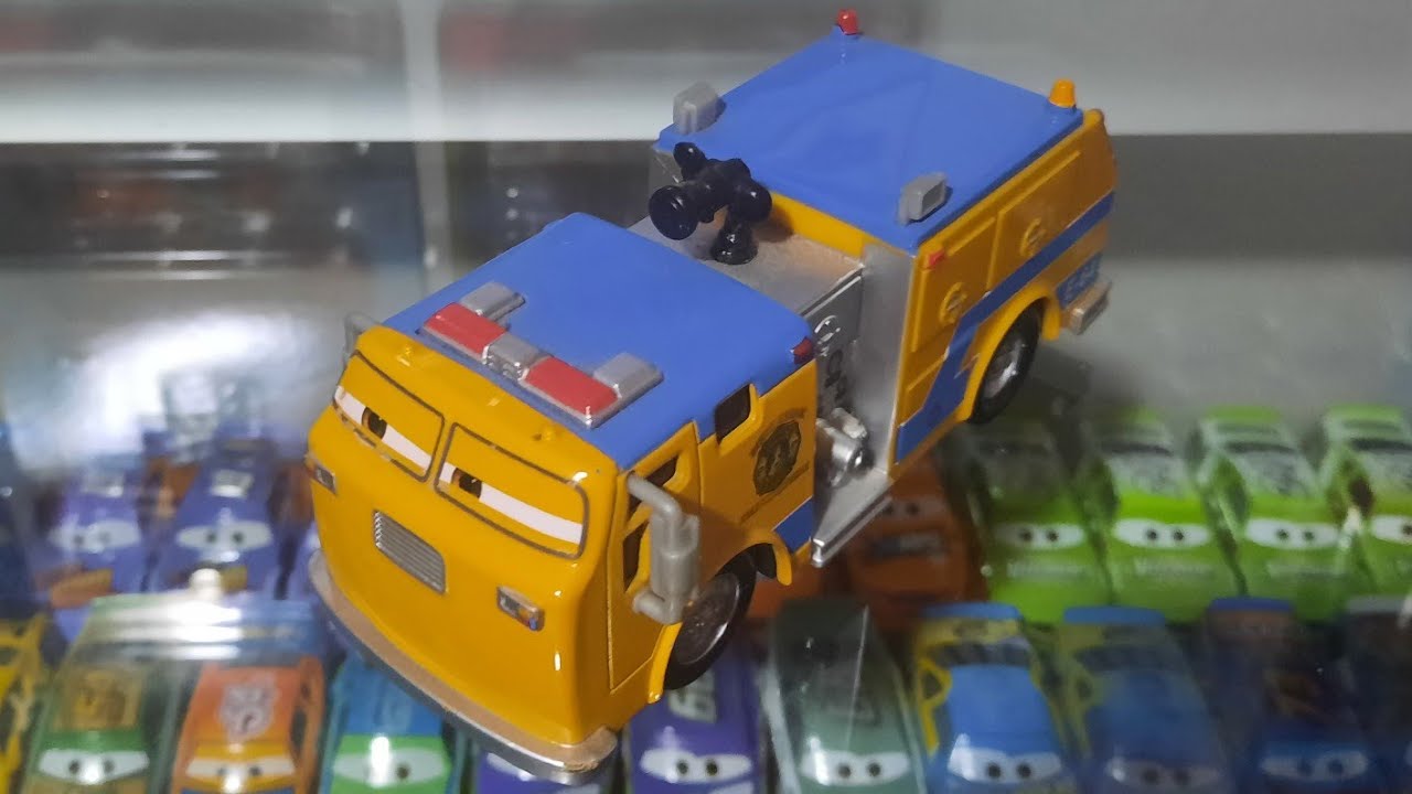 Mattel Disney Planes Pulaski (Piston Peak National Park Firefighter) GrandFuselLodge Firetruck 2014