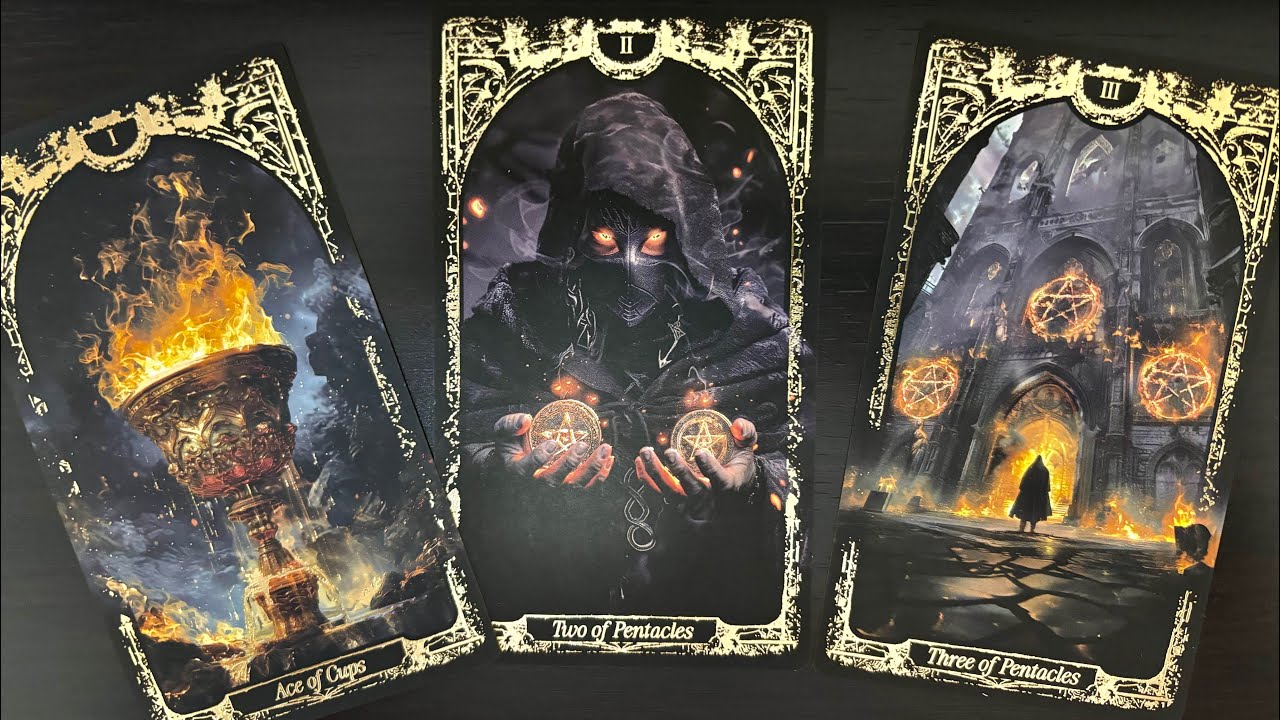 Обзор колоды &laquo;Dark Abyss Tarot&raquo; ✨⚔️✨ Таро Темной Бездны.
