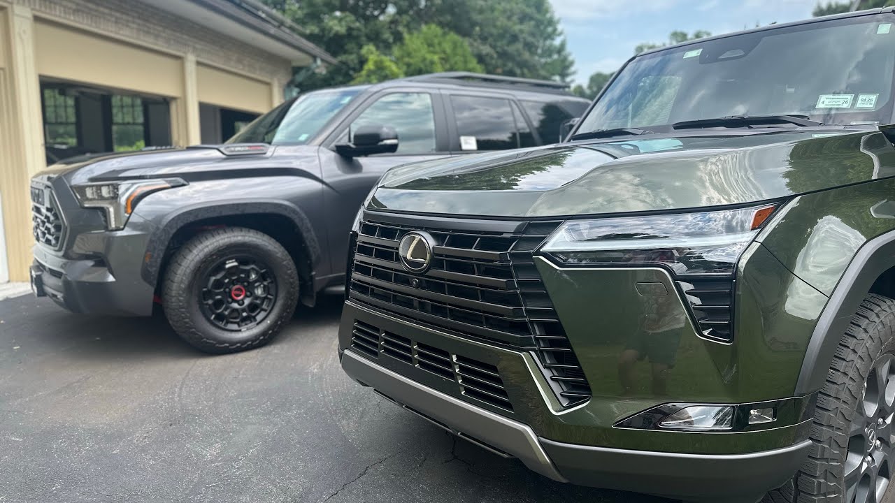 Lexus GX550 vs Toyota Sequoia TRD Pro - Owner's Perspective &  In Depth Comparison