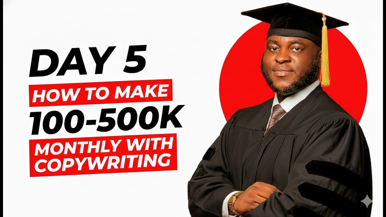HOW TO MAKE 100K–500K MONTHLY WITH COPYWRITING - DAY 5 - COPYWRITING CHALLENGE