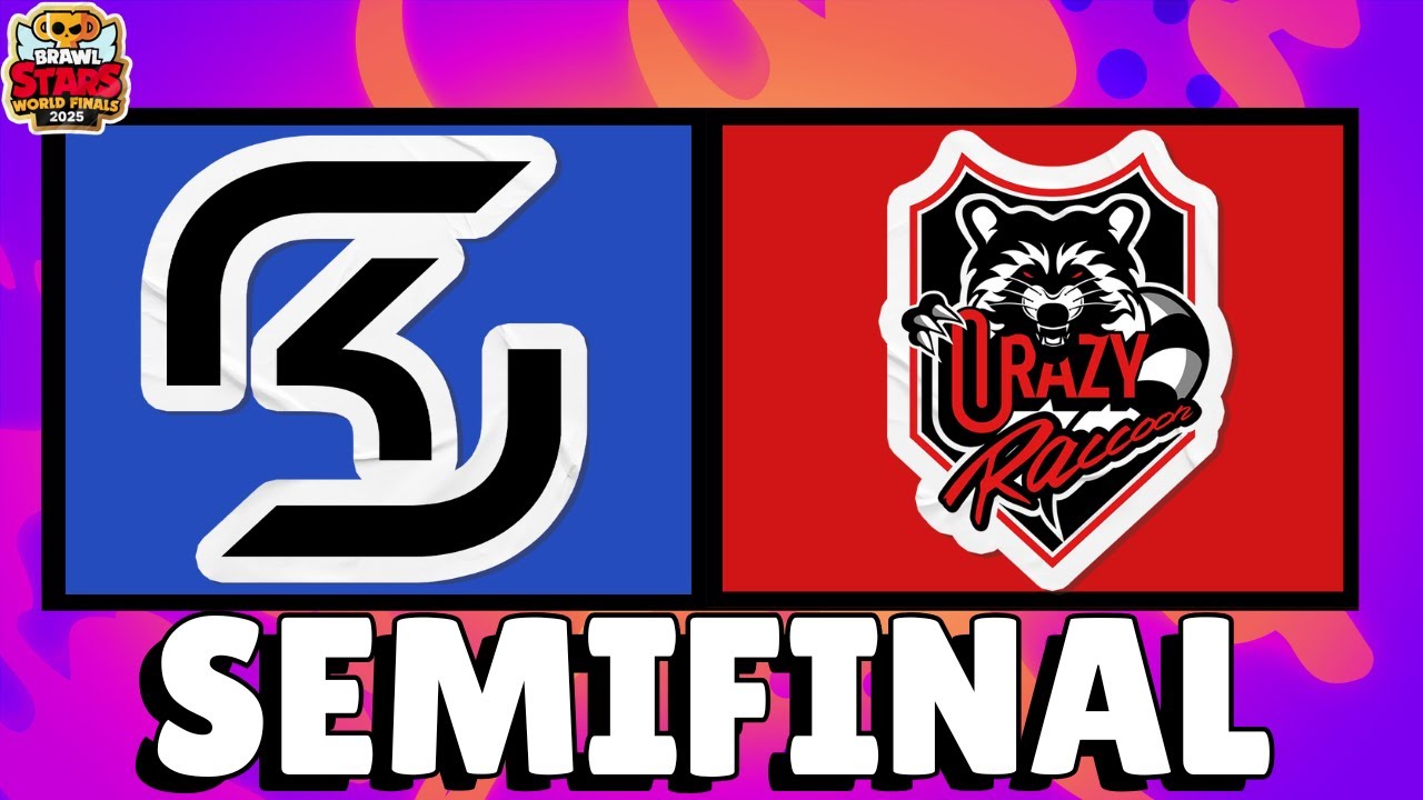 CAMPEONATO DEL MUNDO BRAWL STARS *SEMIFINAL* SK GAMING VS CRAZY RACCOON