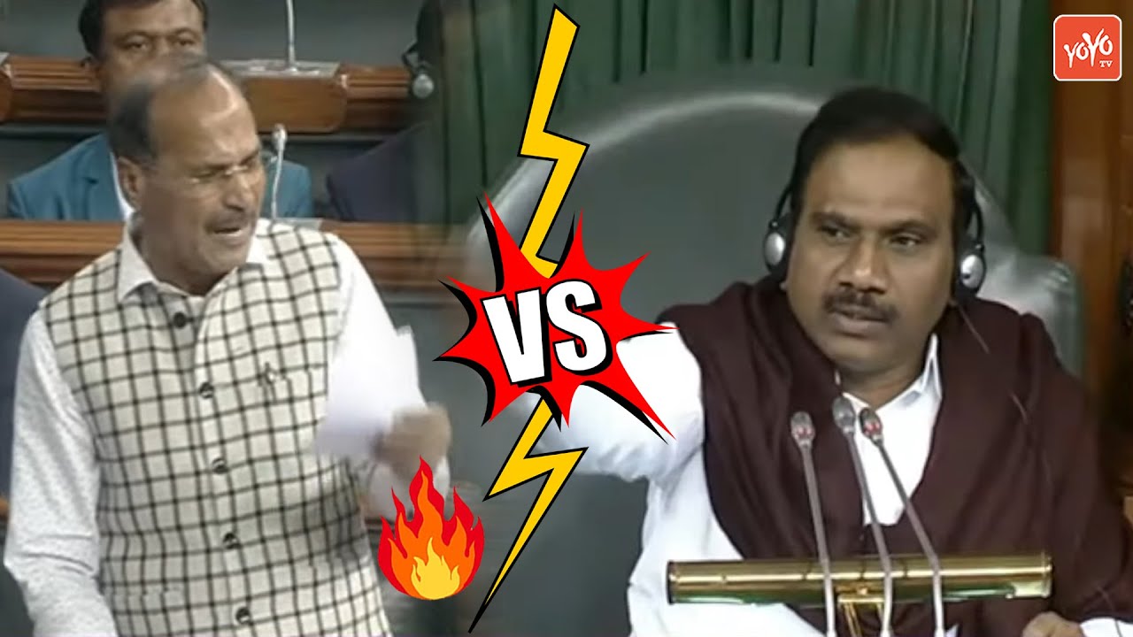 Berhampore MP Adhir Ranjan Chowdhury Powerful Speech In Lok Sabha 2022 | Andimuthu Raja | YOYO TV