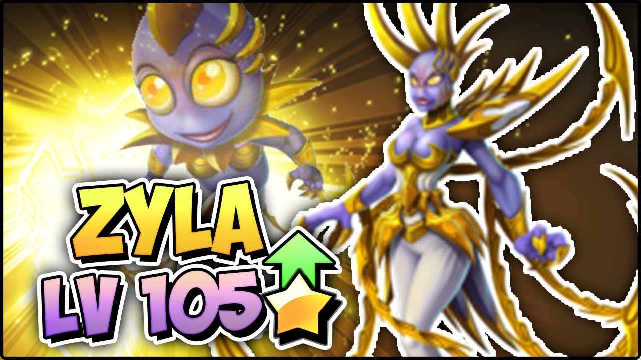 ZYLA (LV 105) COMBATES PVP - Monster Legends Review