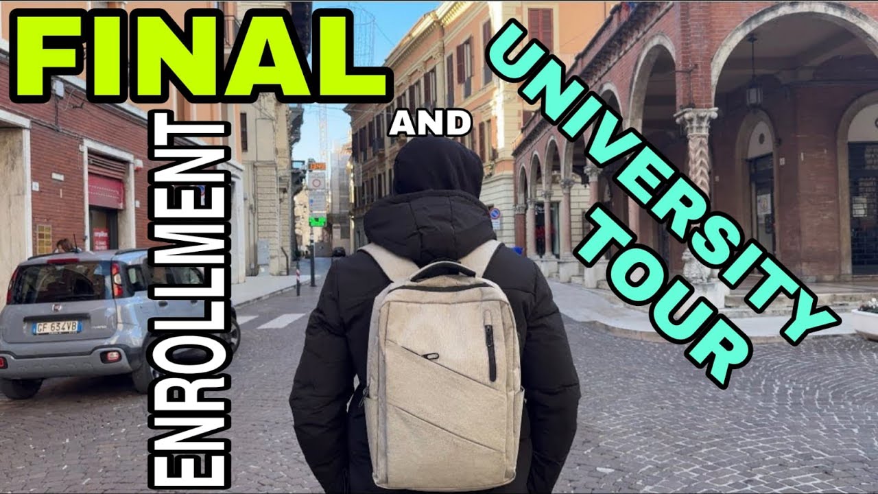 Finally enrolled in an Italian university!  🎓 | Campus Tour 🇮🇹 | Vlog 3
