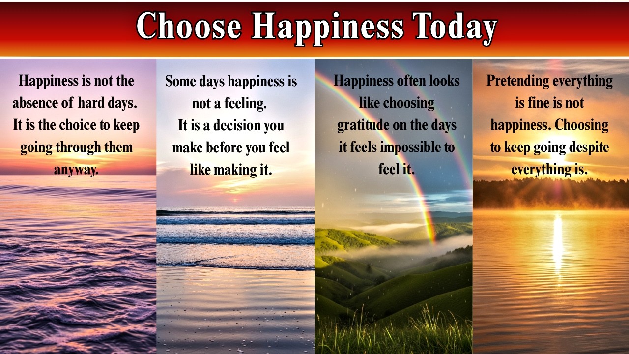 Choose Happiness Today | Inspiring Quotes About Happiness to Brighten Your Day