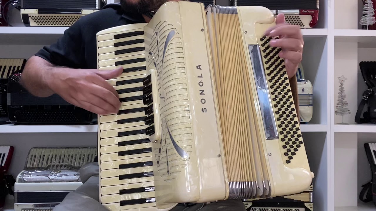 À venda Acordeão Sonola SS5 🇮🇹