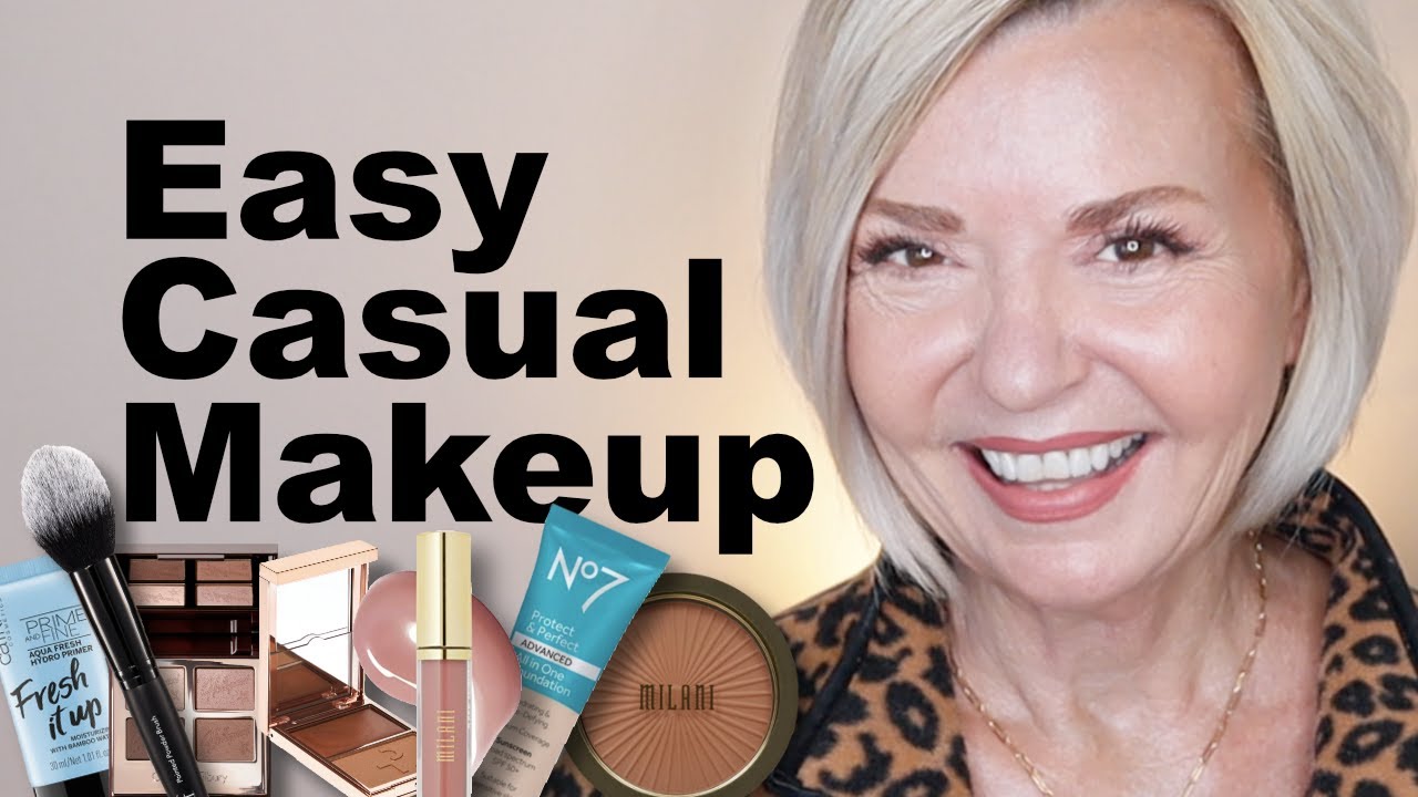 Easy, Casual Makeup Over 50