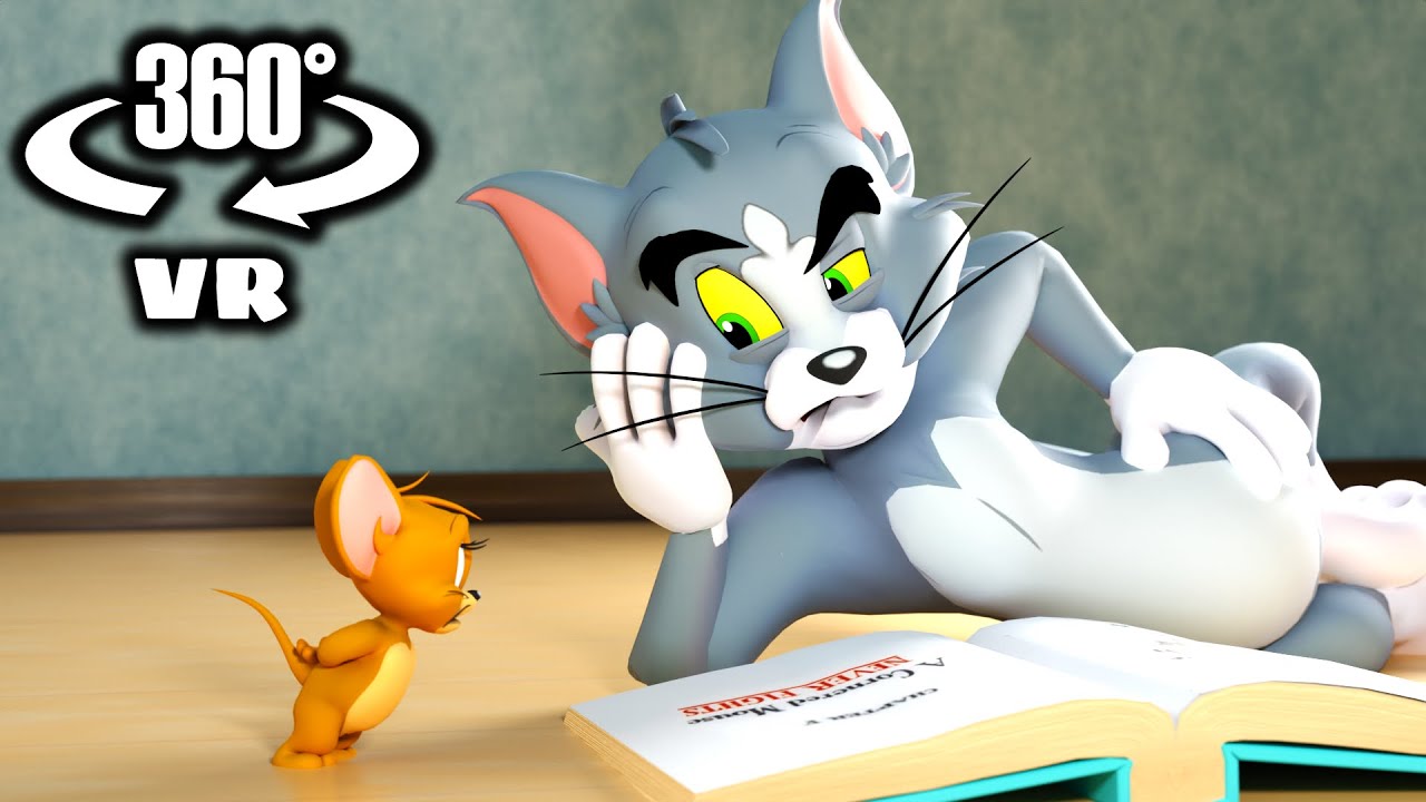 Tom and Jerry 360&deg; VR video