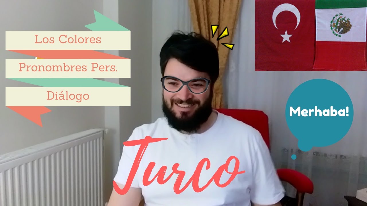 Aprendamos Turco 4. Ders | Los Colores + Pron. Pers. + Diálogo | Türkçe öğrenelim 