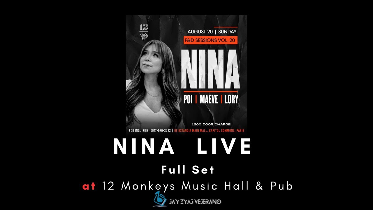 Nina | Full Set | 12 Monkeys Music Hall & Pub