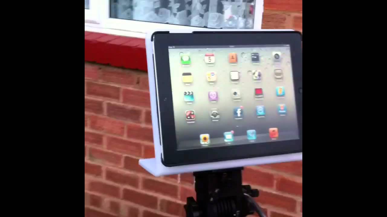 iPad tripod mount