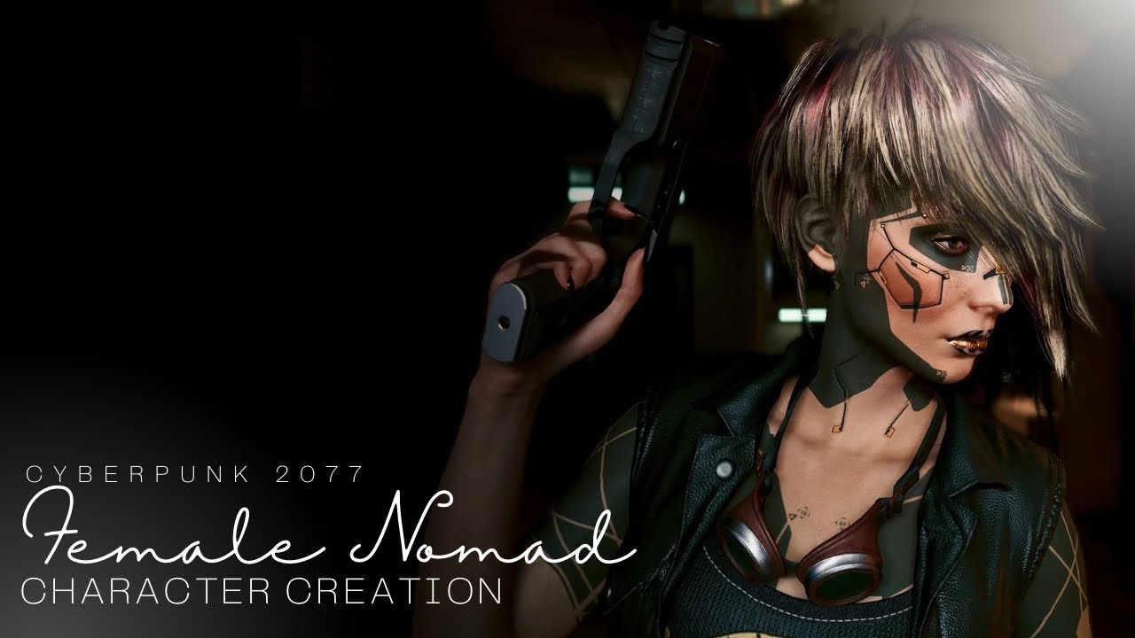 Cyberpunk 2077 | Female Nomad Character Creation [Vanilla]