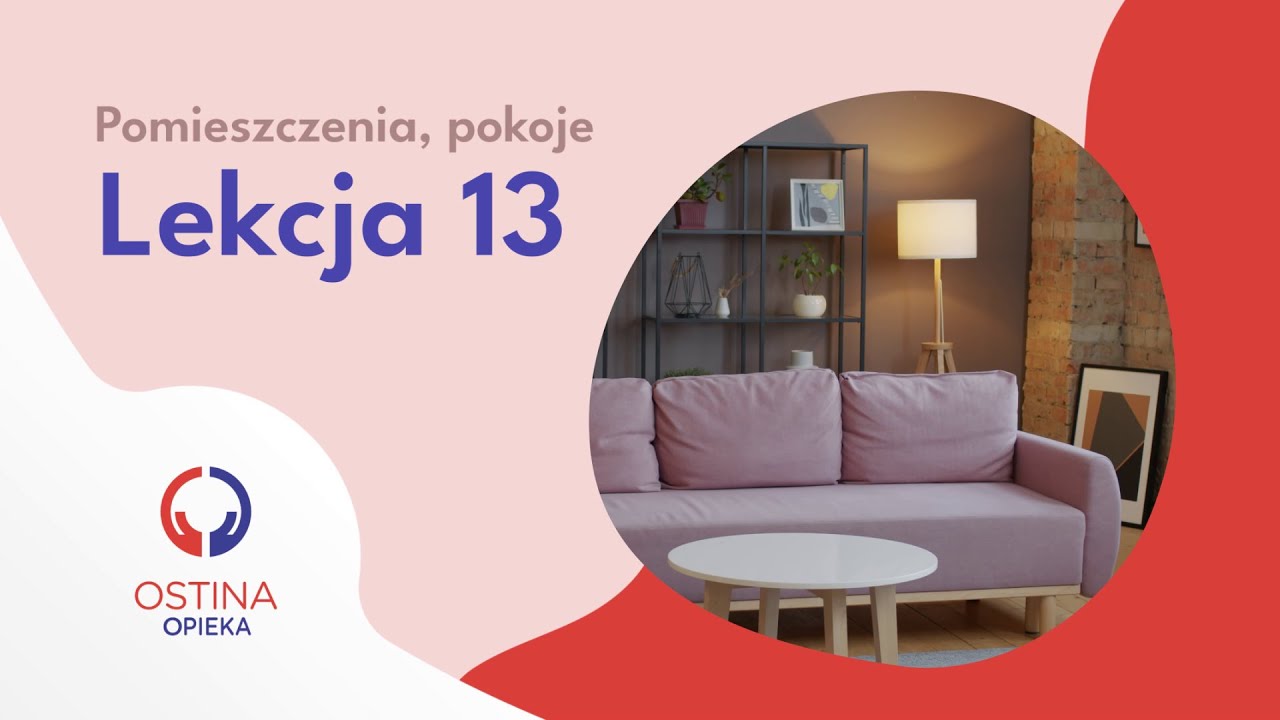 Lekcja 13. Pomieszczenia, pokoje po niemiecku