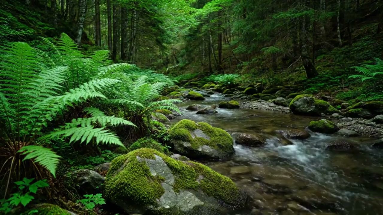 Gentle Creek Serenity – Soft Water Sounds for Studying & Rest