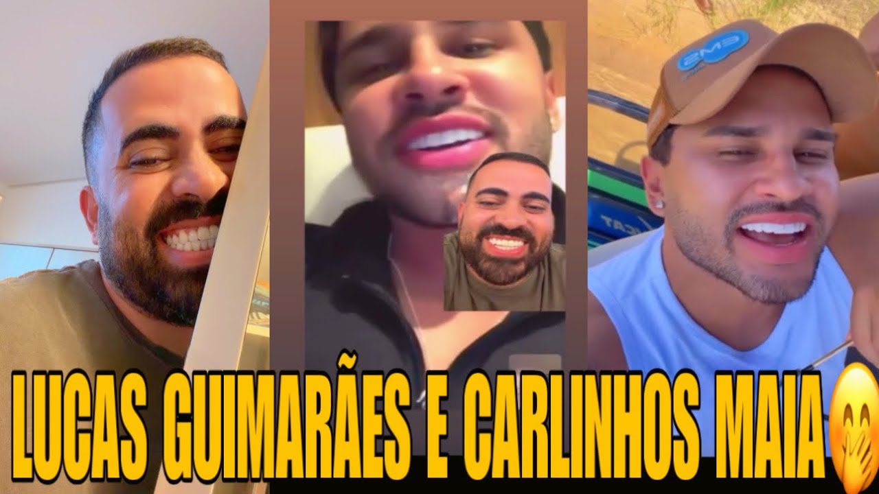 RONINHO CONTOU QUE LUCAS GUIMARÃES LIGOU PRA CARLINHOS MAIA E VÃO VOLTAR? 🤭🤣🤣