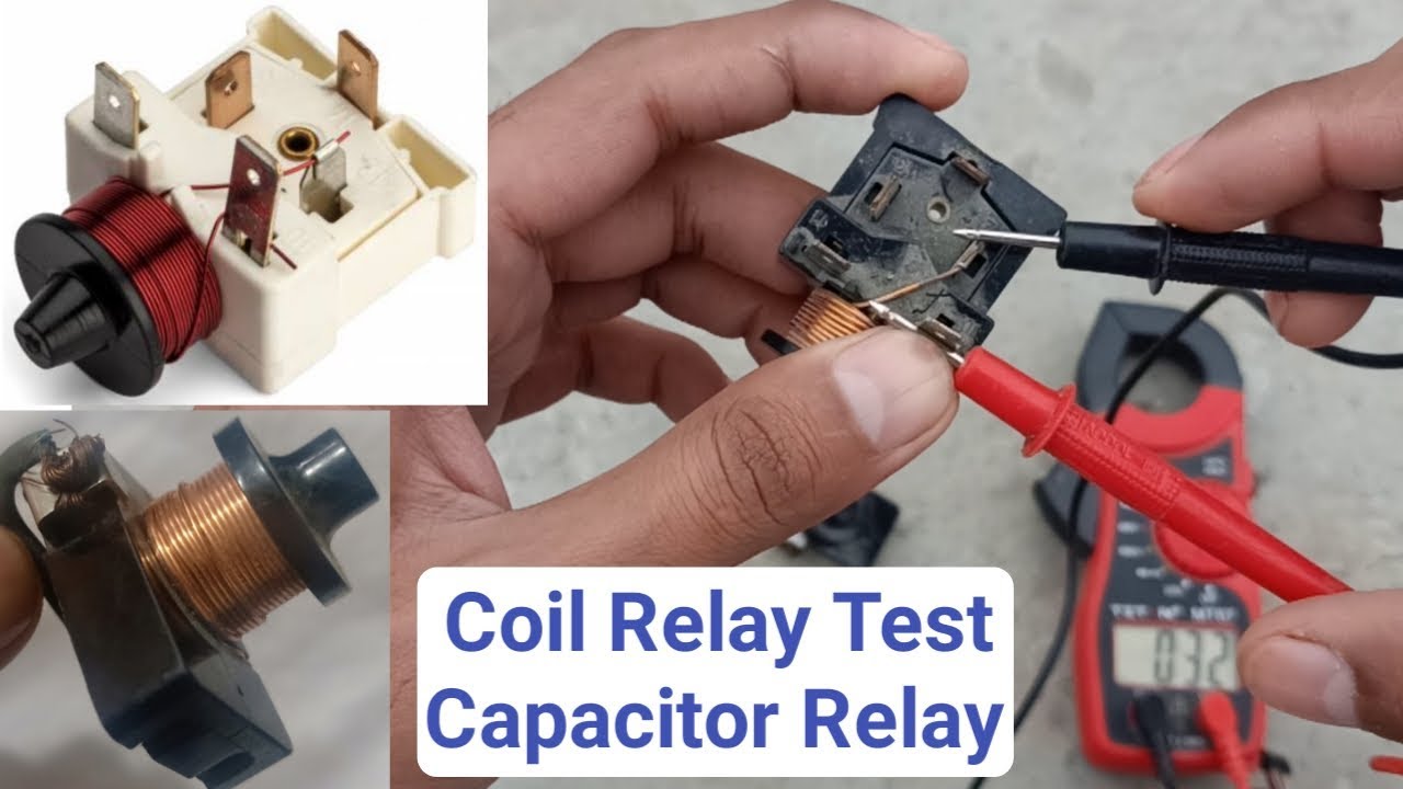Testing Compressor Coil Type Relay With Using Digital Meter in Urdu/Hindi