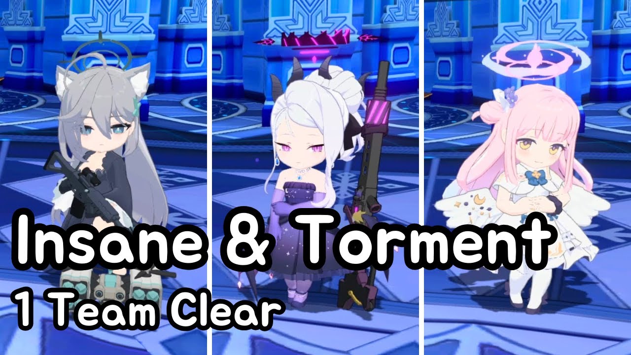 [Blue Archive] Goz S6 Insane & Torment (Field) - All Color Clear - Grand Assault