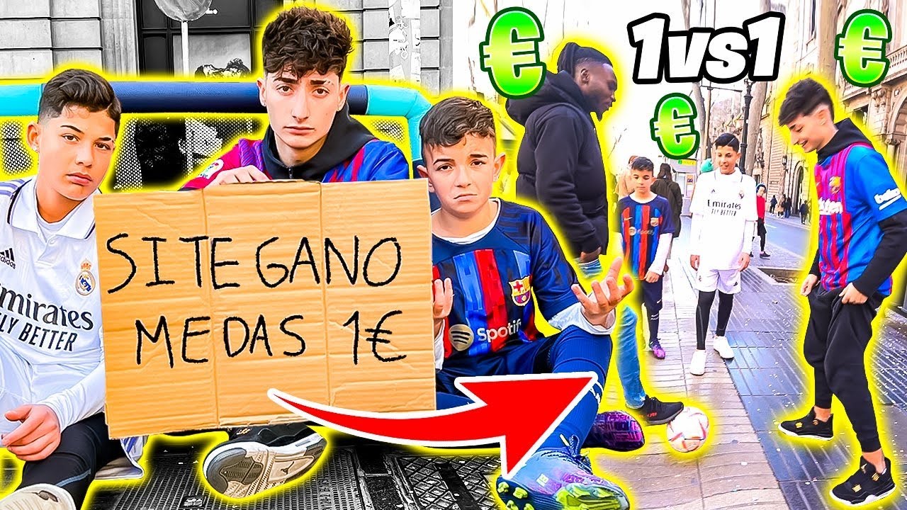 Nos ECHAN de CASA y VIVIMOS en la CALLE para conocer a MESSI&hellip;