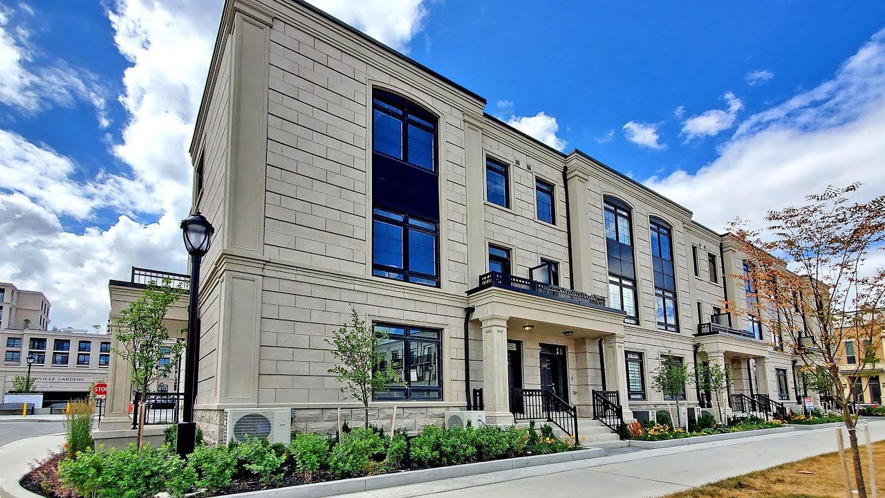 [SOLD]#4 Brand New Luxury Corner Townhouse in Unionville Markham Ontario 萬錦漁人村全新豪華鎮屋