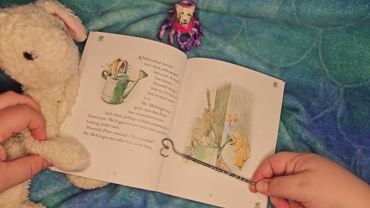 The Tale of Peter Rabbit by Beatrix Potter, read aloud (with Flopsy Bunny)
