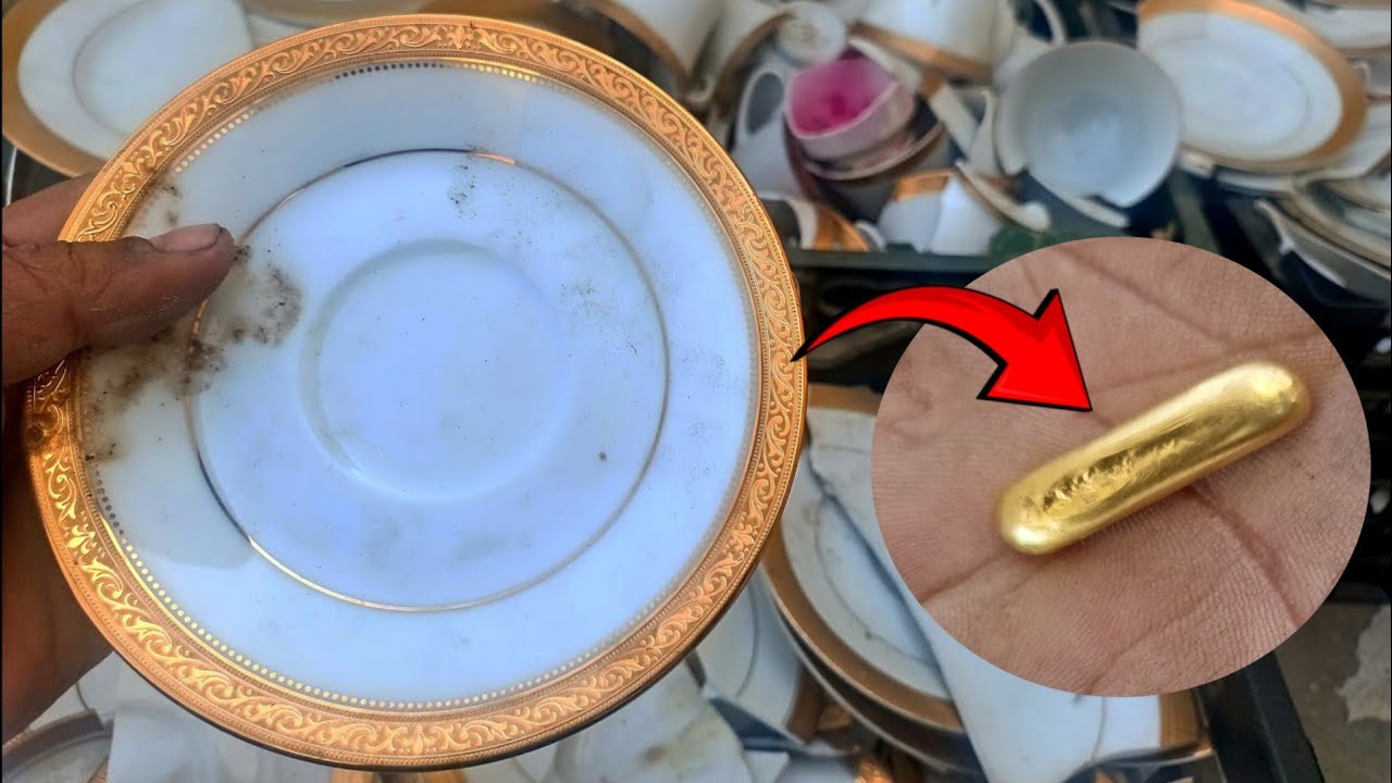 How Much Gold Is in Gold-Plated Cutlery? | Real Scrap Value Explained.