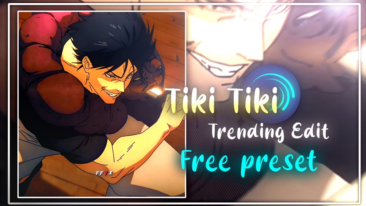 Trending tiki tiki edit preset free alight motion #xml   #viral  #alightmotion #youtube