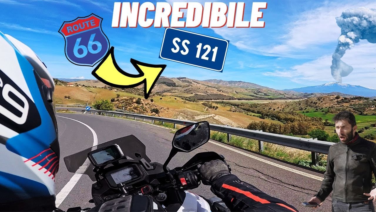 In SICILIA c'è una STRADA INCREDIBILE più BELLA della ROUTE 66 ai PIEDI dell'ETNA!